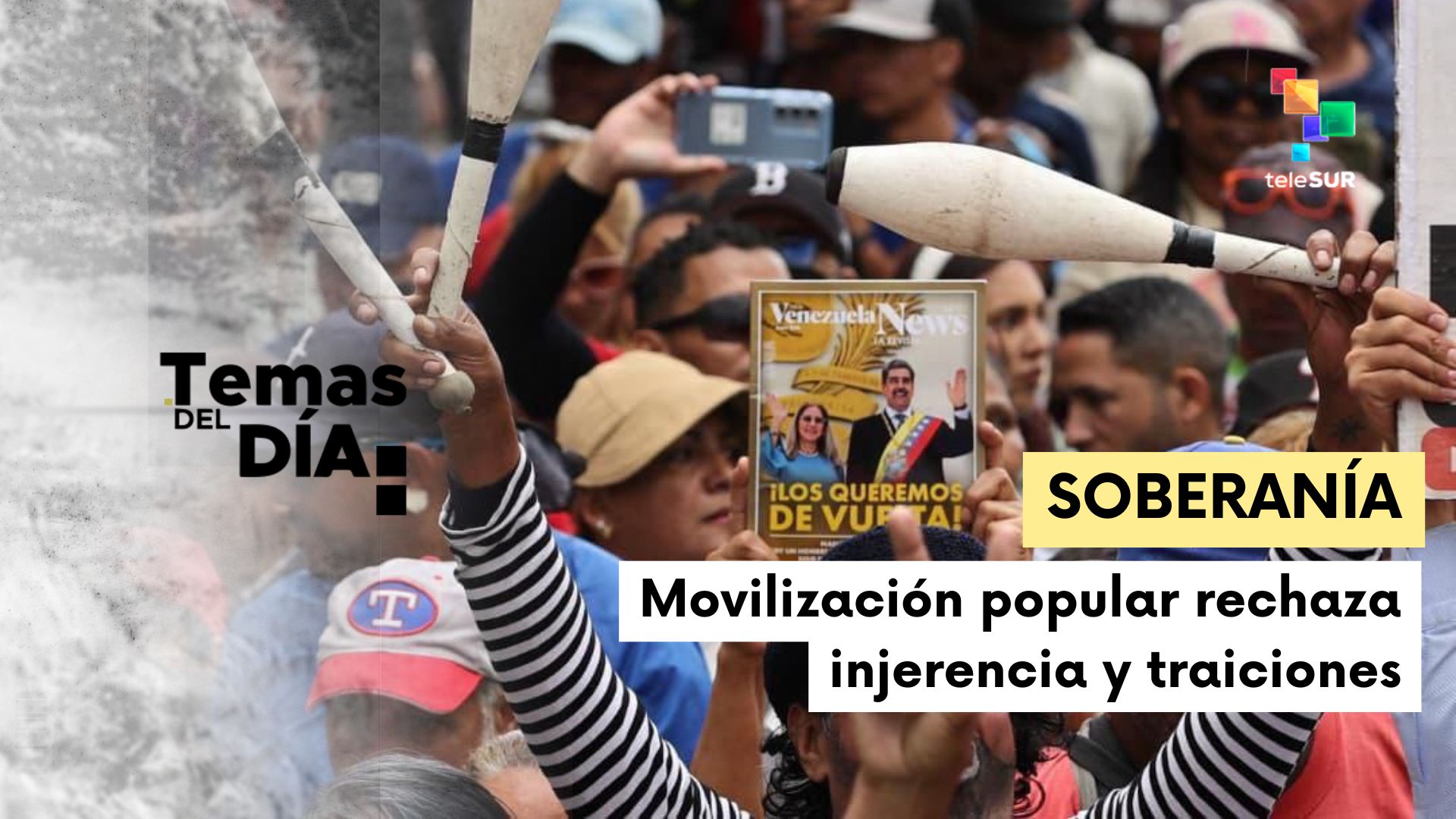 Movilización exige libertad de Maduro y Cilia Flores