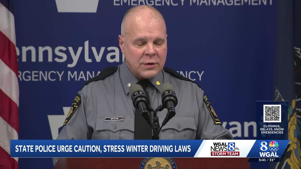 Pennsylvania drivers reminded of key laws and safety tips during winter ...