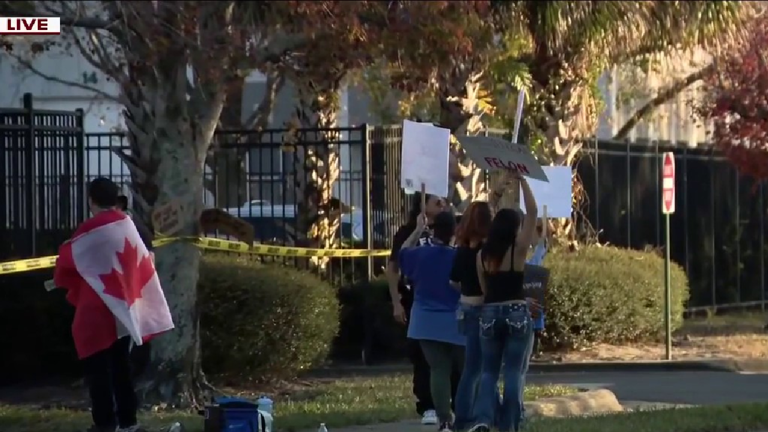 Woman arrested at Orlando ICE protest, accused of 'assaulting' officer ...