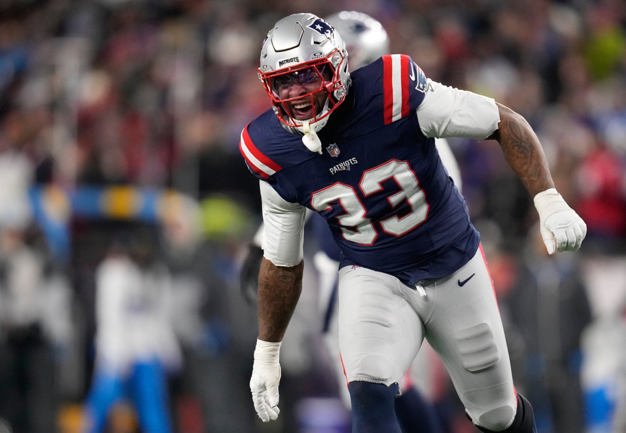 Why Mike Vrabel felt it was an 'easy pick' to name Anfernee Jennings a ...