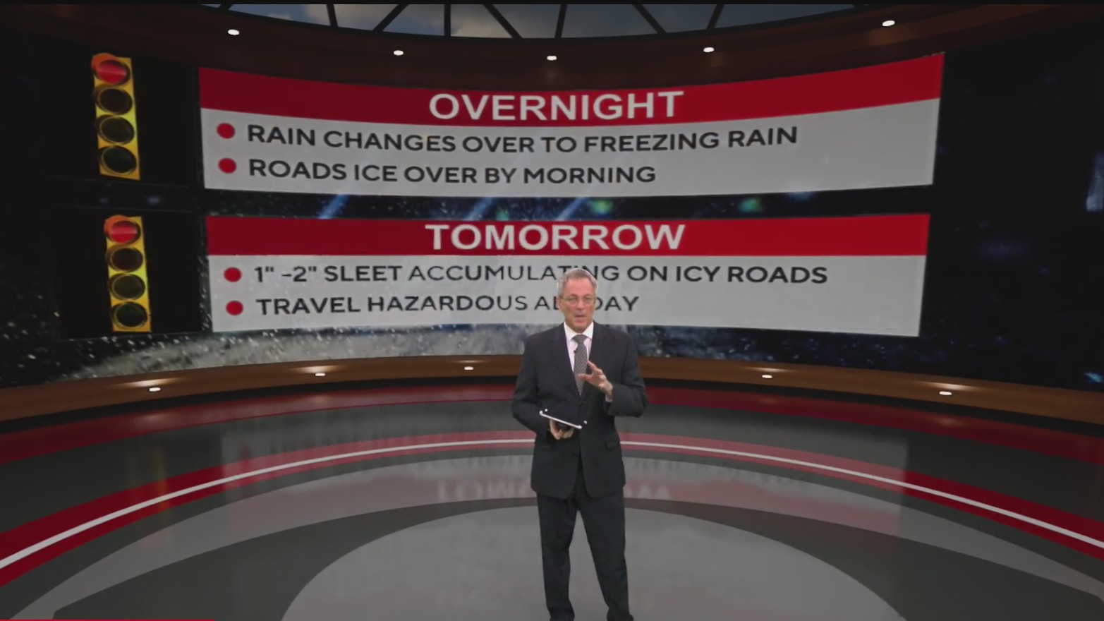 Freezing rain and sleet to create dangerous North Texas travel all weekend