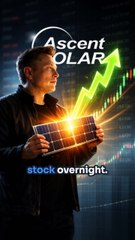 Elon Musk talks solar at Davos, sparking Ascent's solar stock trend