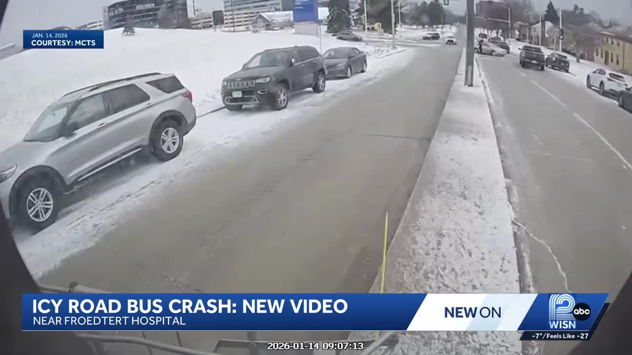 MCTS bus crash: New video