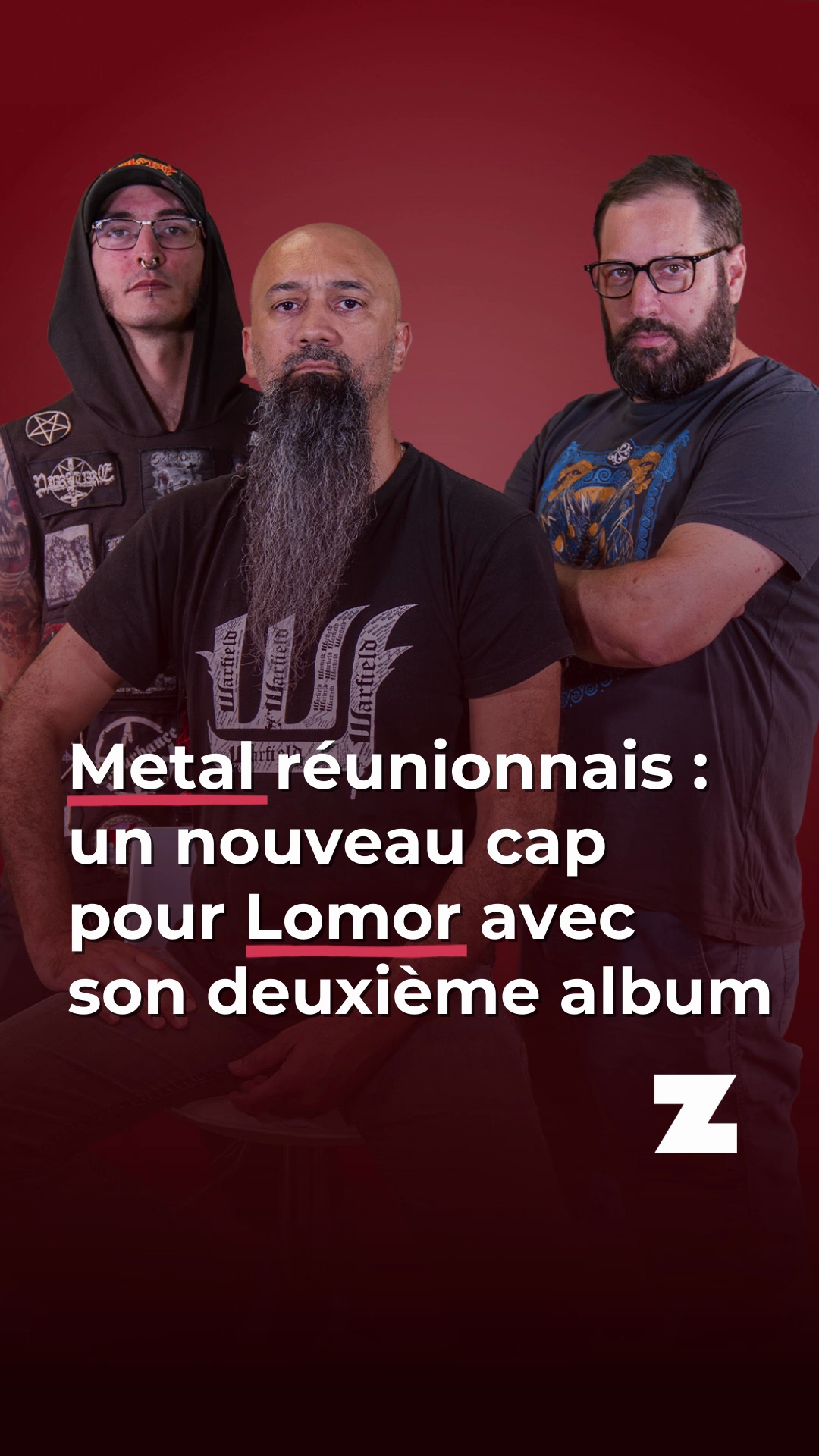 Métal réunionnais : un nouveau cap pour Lomor avec son deuxième album