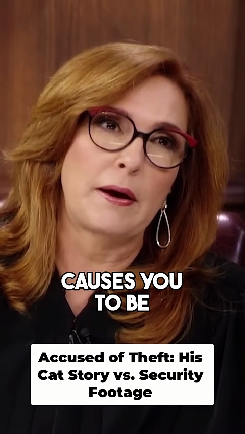 A carpenter is caught snooping in the bedroom on the People’s Court