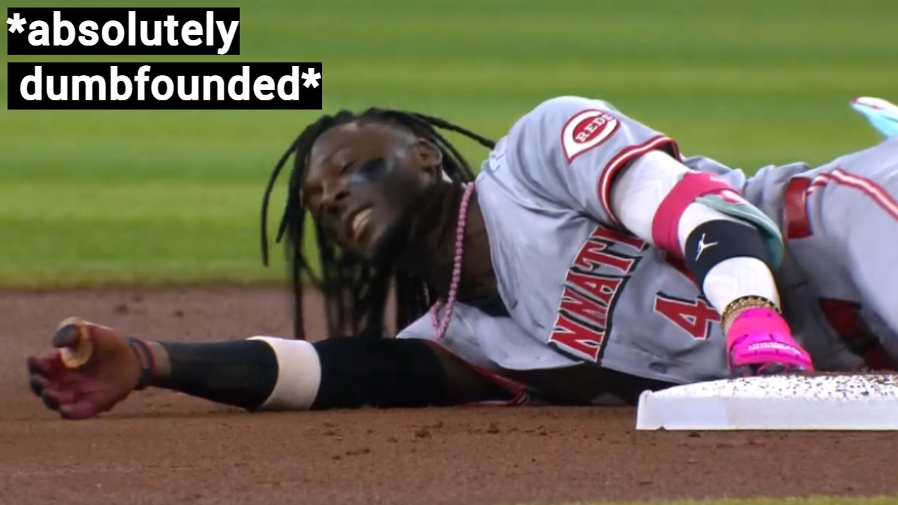 This catcher just threw out Elly De La Cruz stealing on one knee<br><br>