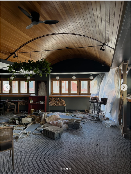Italian Village restaurant Mezcla closed after car crashes into building
