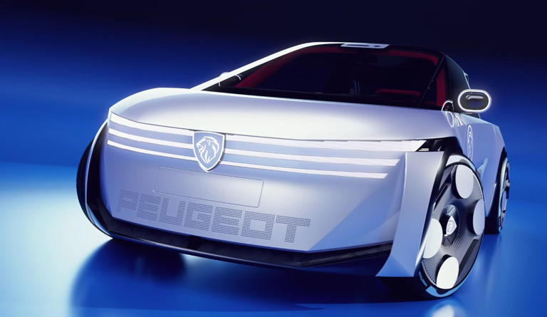 Peugeot Polygon concept: Conducimos el futuro 205 neoretro de Peugeot ...