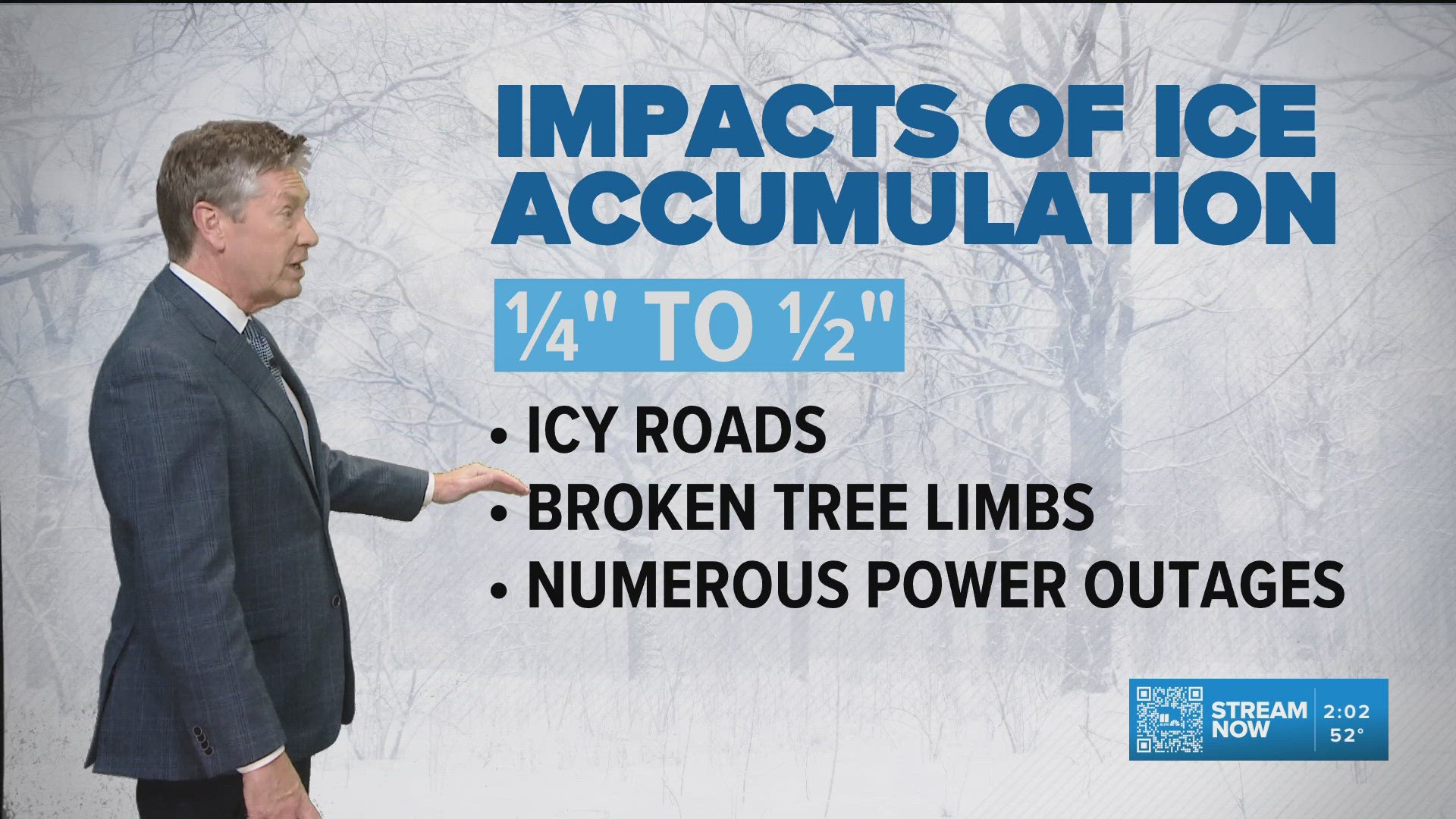 Ice concerns take center stage in storm forecast