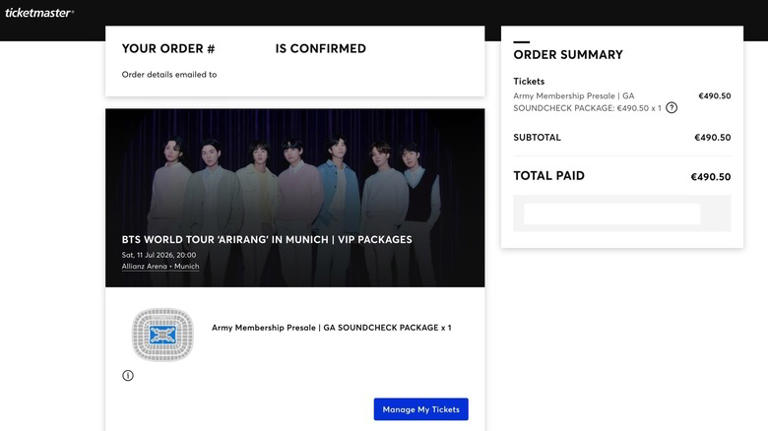 I beat 60,000 BTS Army members to a ticket - here's what it cost me