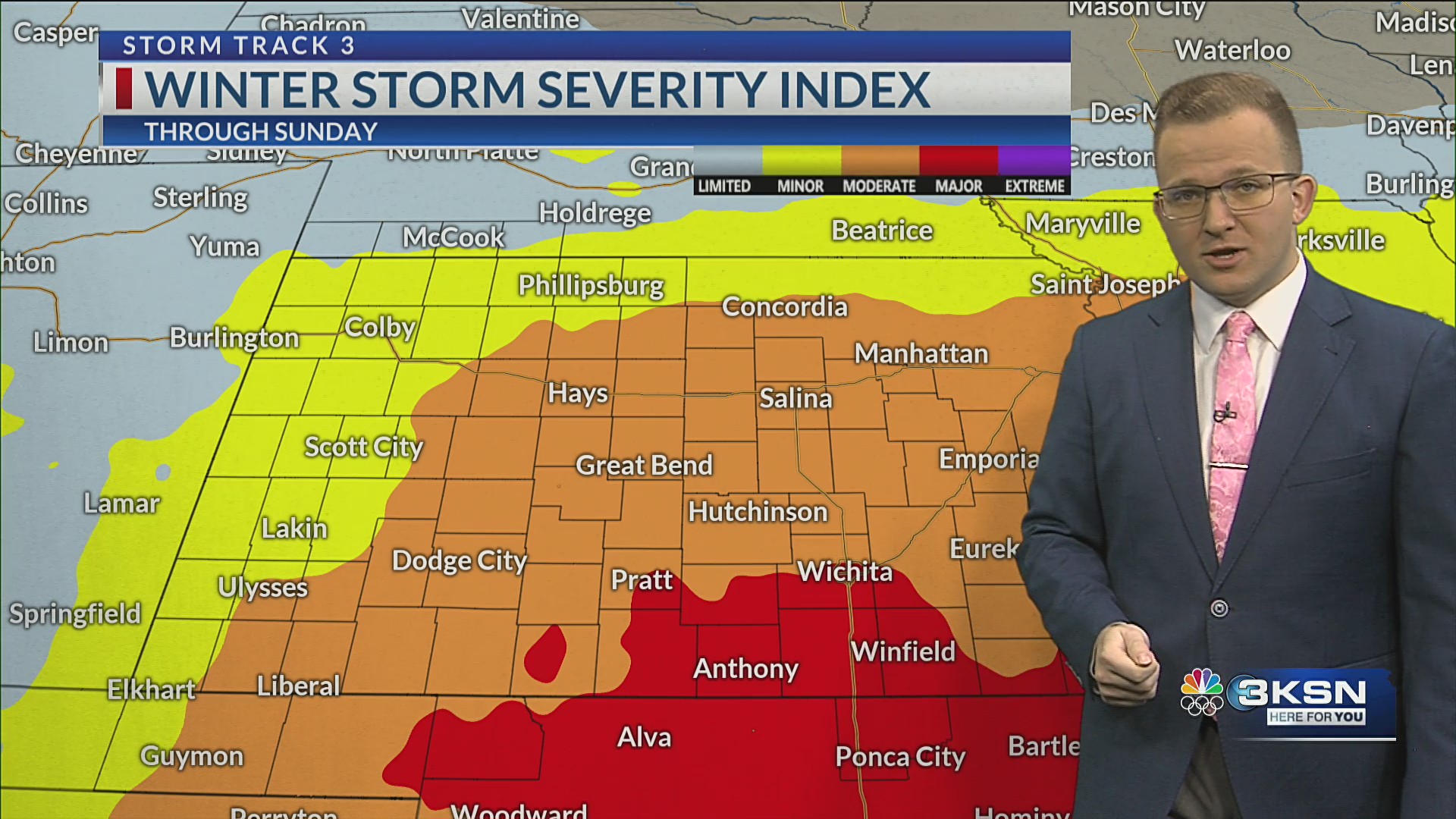 Storm Track 3 forecast: Major winter storm, snow begins this afternoon