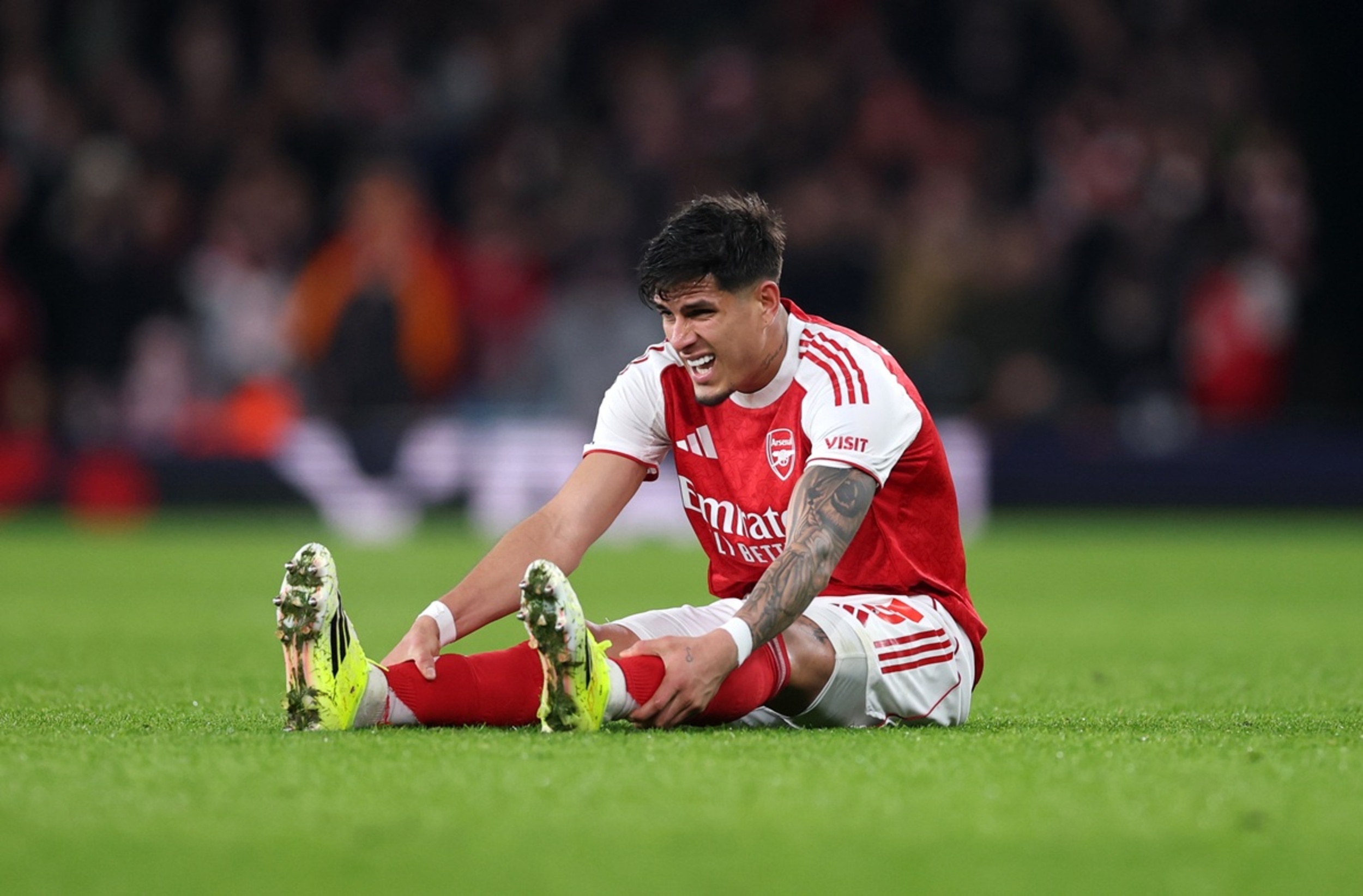 Arsenal star set to spend weeks on the sidelines with latest injury