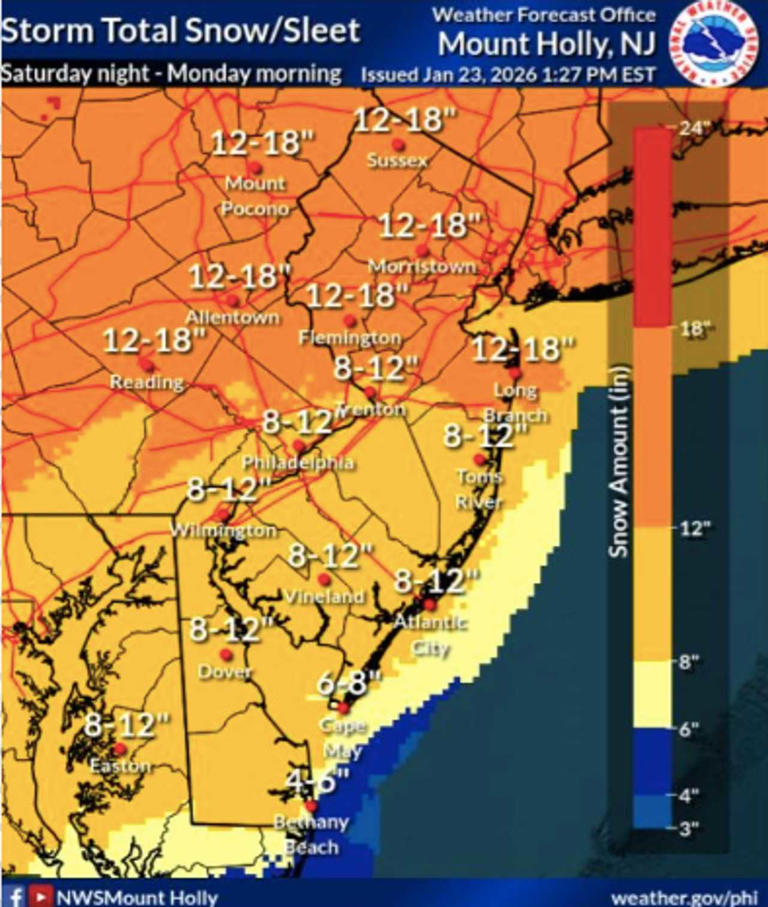 State of emergency declared across New Jersey