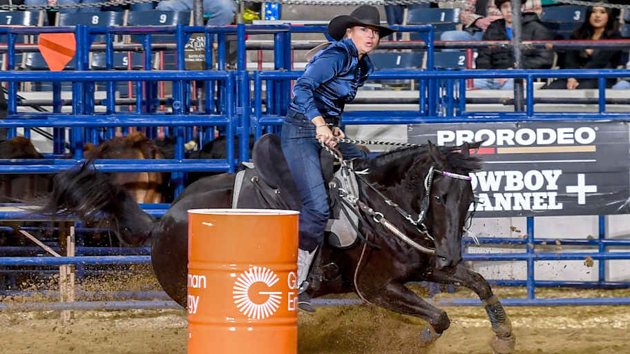 Texas barrel racer dominating Denver’s National Western Stock Show