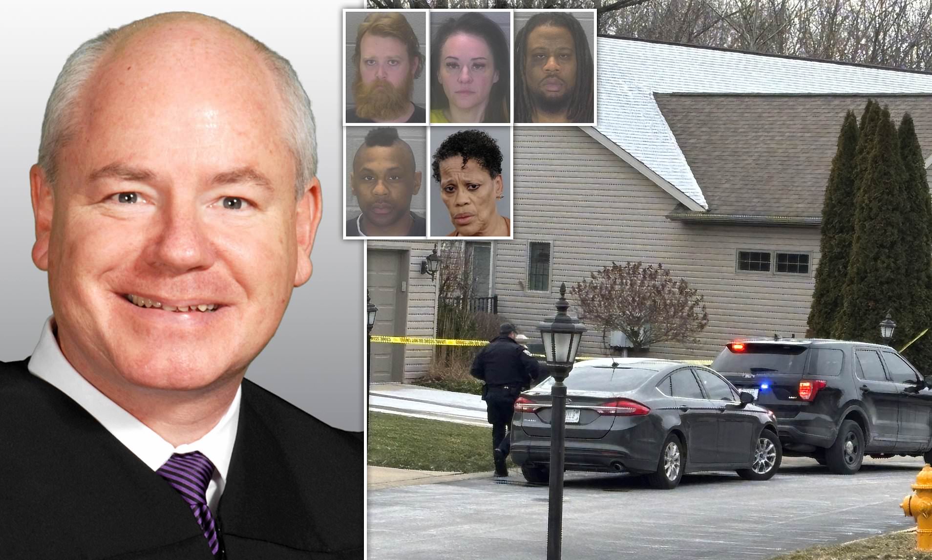 Five people arrested over shooting of Indiana judge and his wife at ...