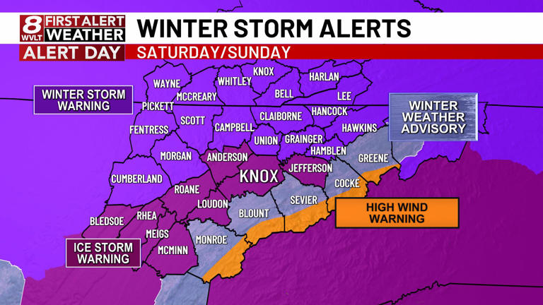 FIRST ALERT: Winter Storm Impacts snow, sleet and freezing rain for the ...
