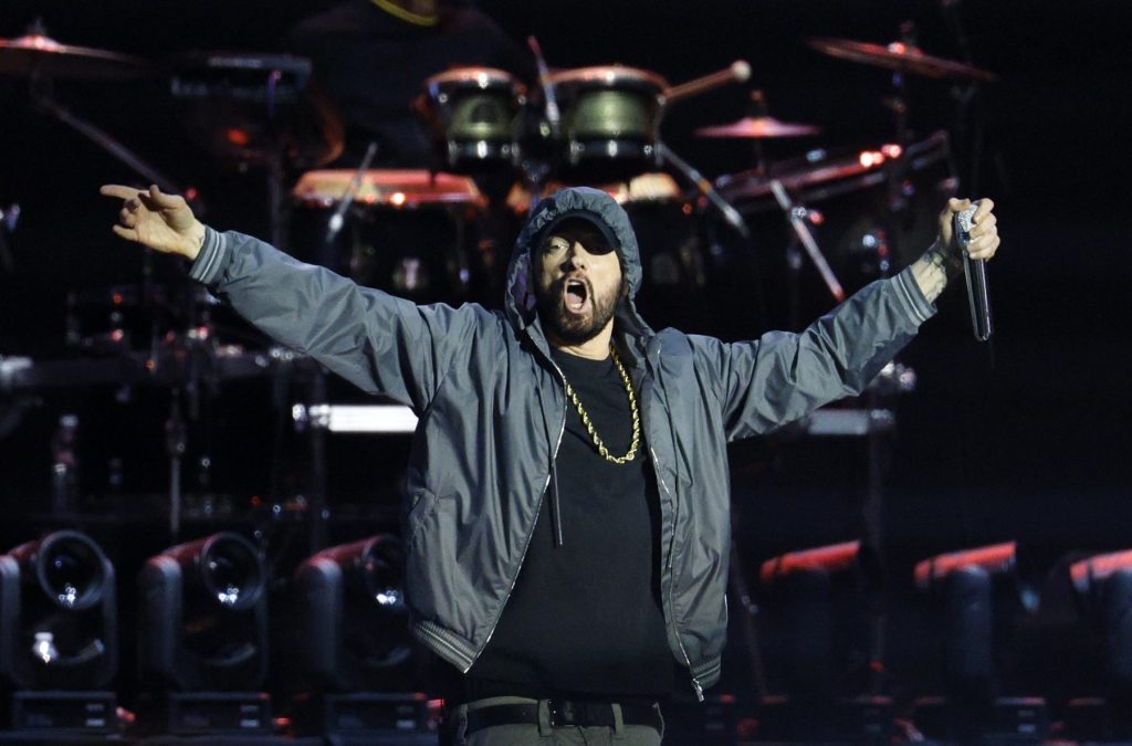 Eminem recalls Slim Shady flow, spars with Ez Mil on new song 'Madara'