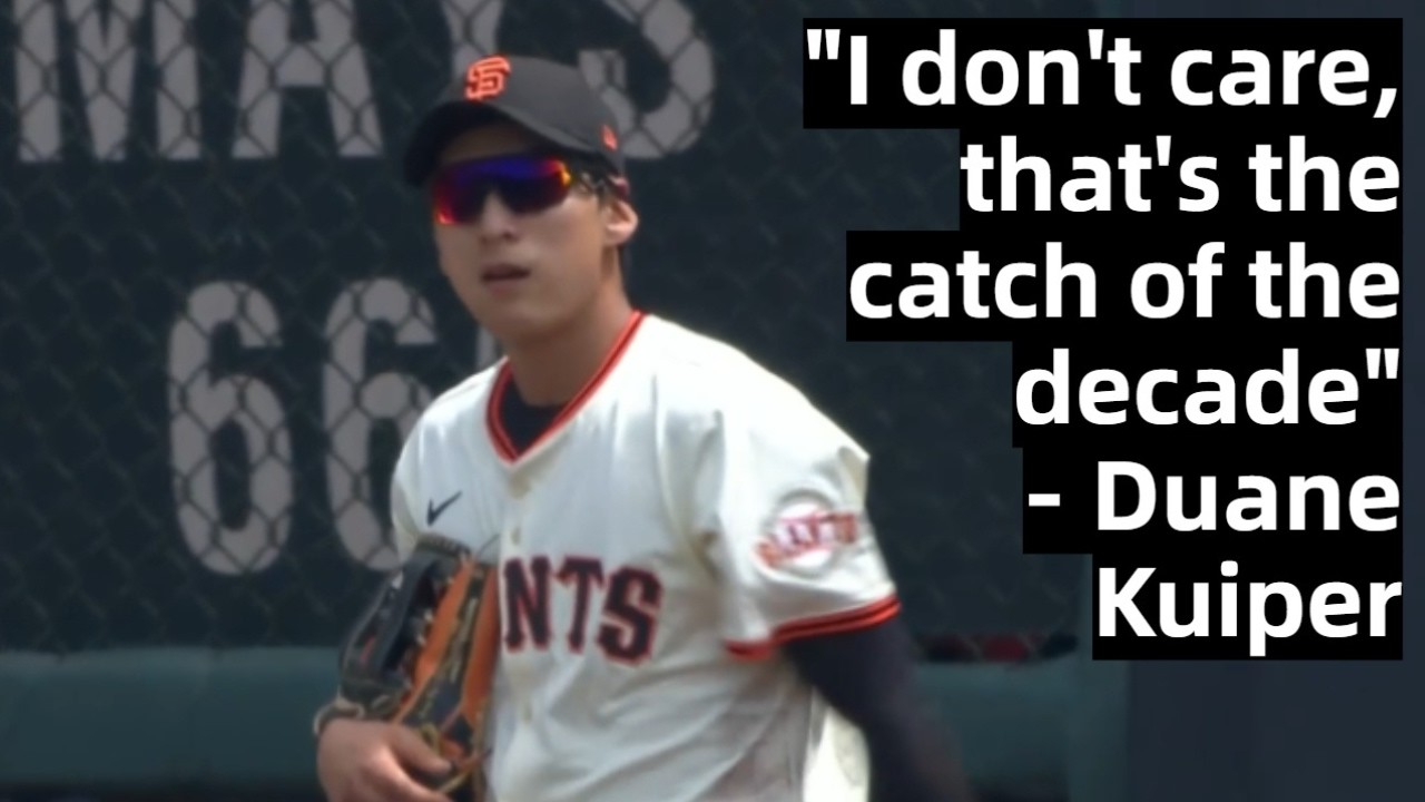 We just saw a play that an old school announcer called "The catch of the decade"<br>