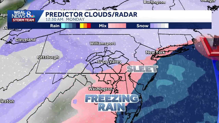 Latest hour-by-hour projections: When to expect heavy snowfall ...