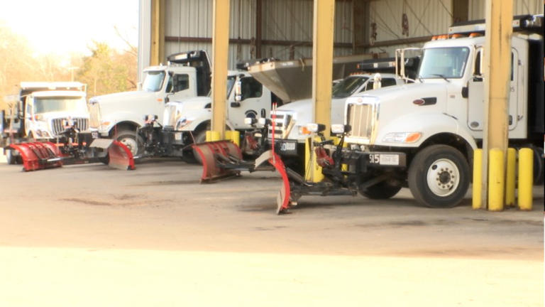 Crews work to clear roads and maintain power in Clarksville