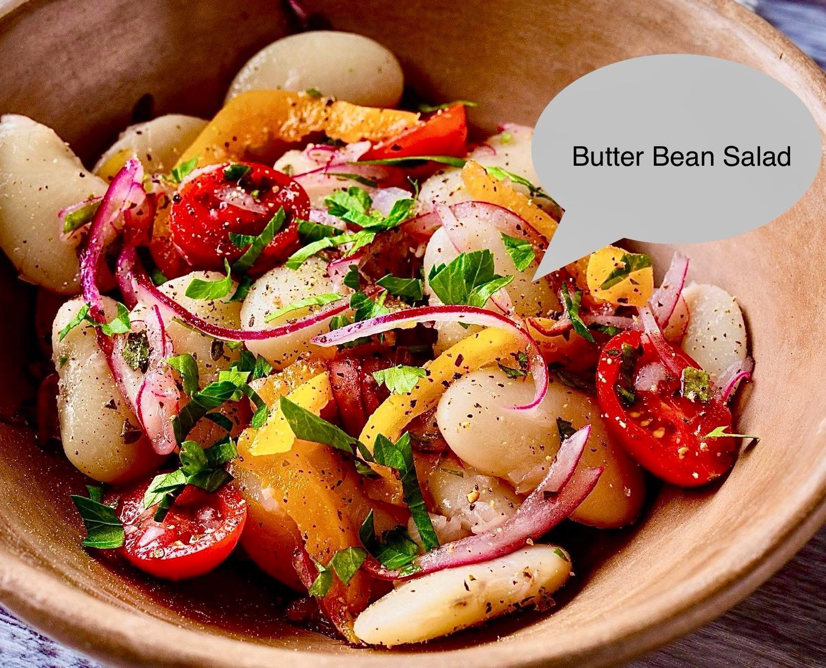 Butter bean salad
