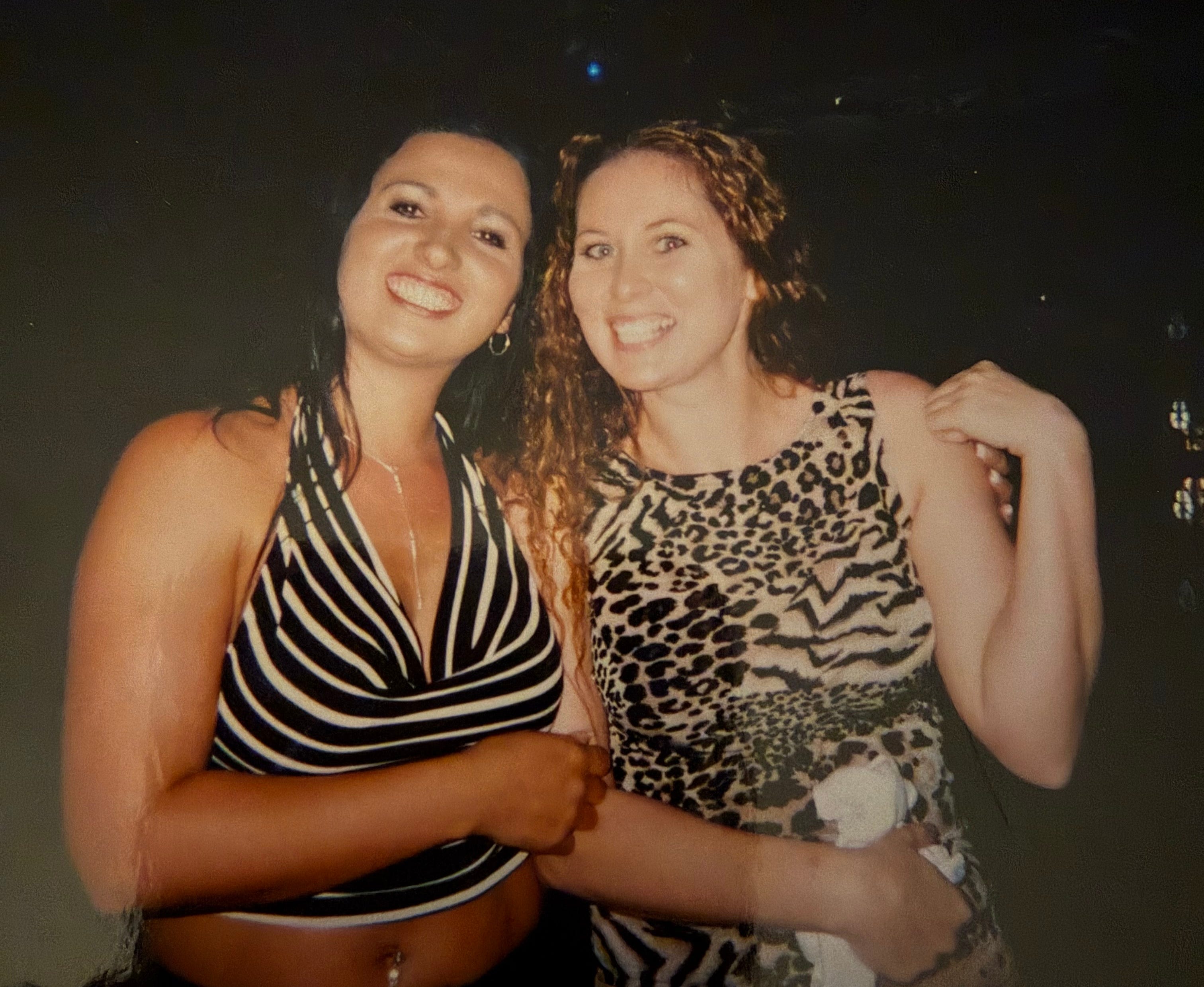 Donna Arceneaux (left) is pictured with her sister Sherry Pigott.