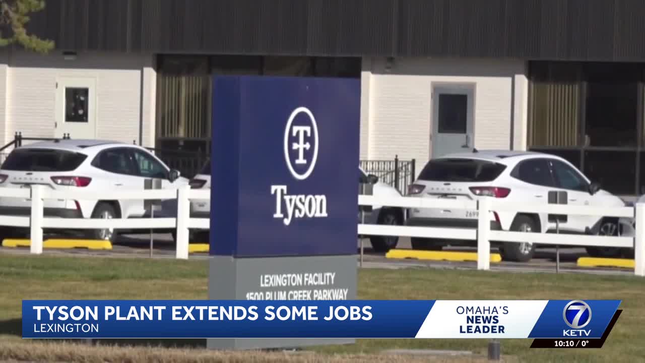 Tyson Foods extends employment to nearly 300 workers at Lexington plant ...