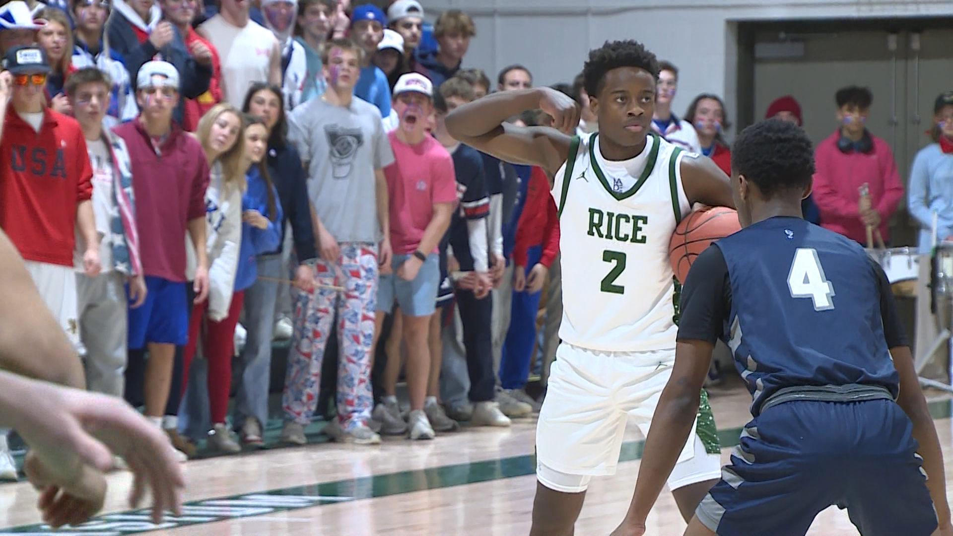 Rice wins highly anticipated championship rematch with Burlington