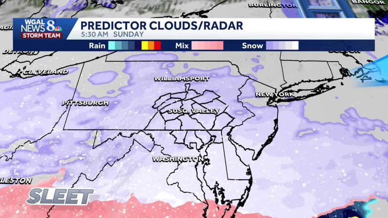 Latest hour-by-hour projections: When to expect heavy snowfall ...