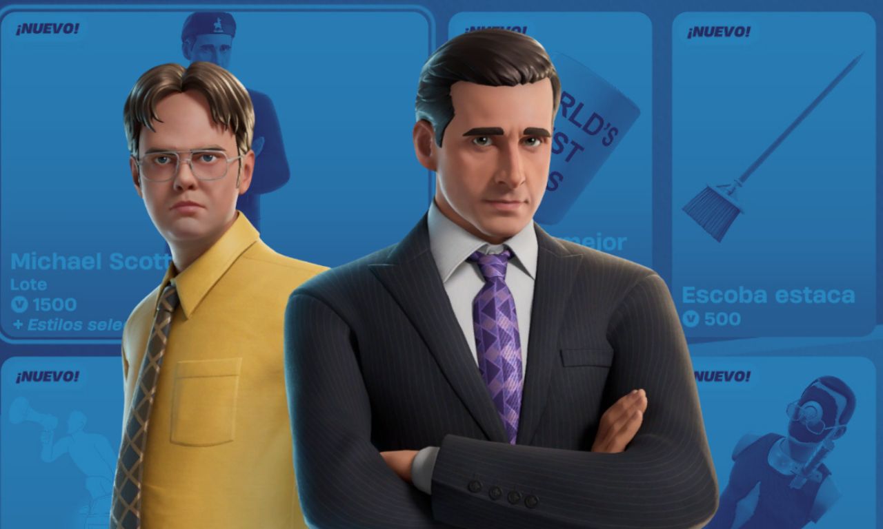 Michael y Dwight ya son parte de Fornite: así lucen sus skins | FECHA Y ...