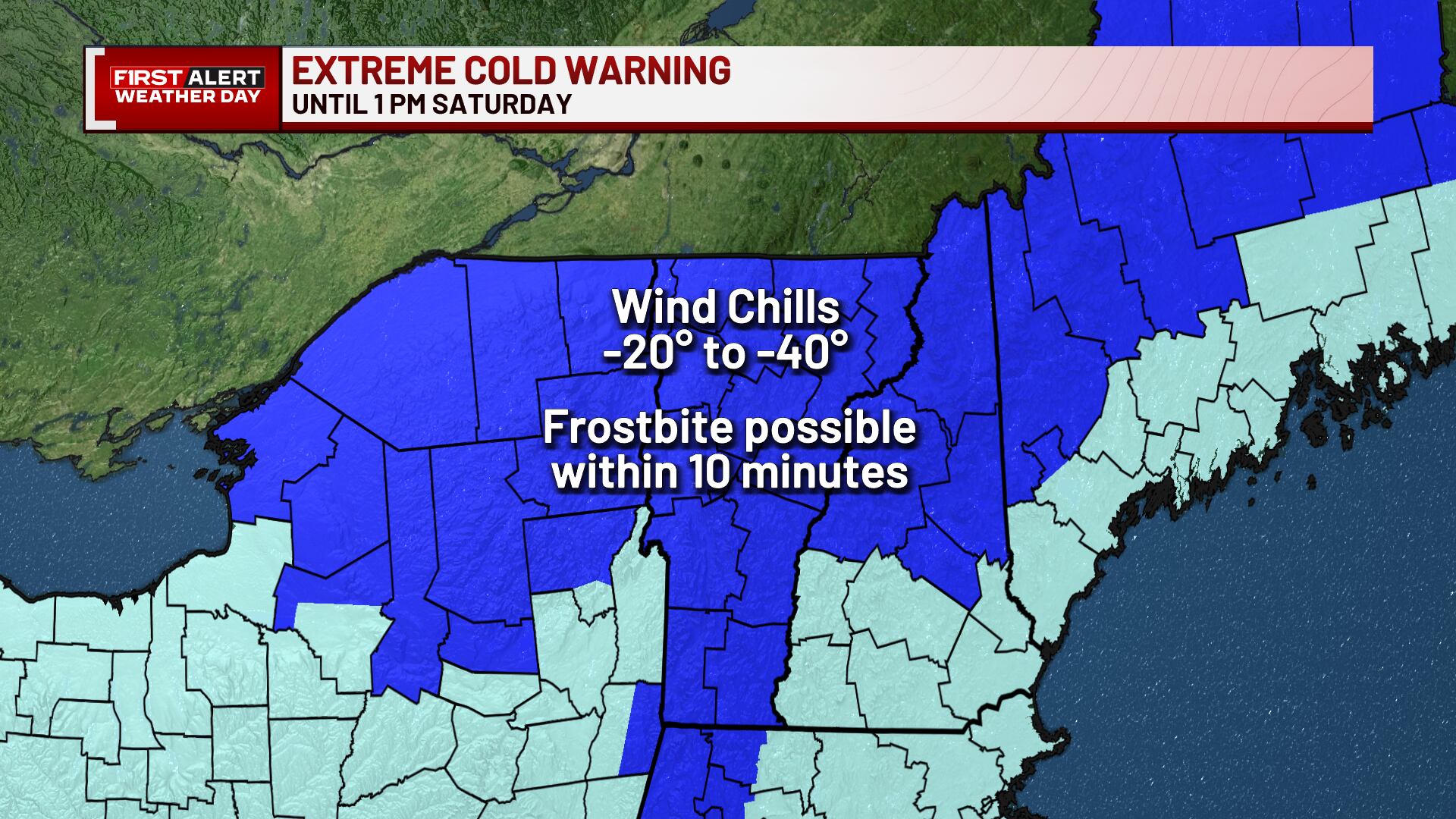 Bitterly cold temperatures and wind chills through the weekend ...