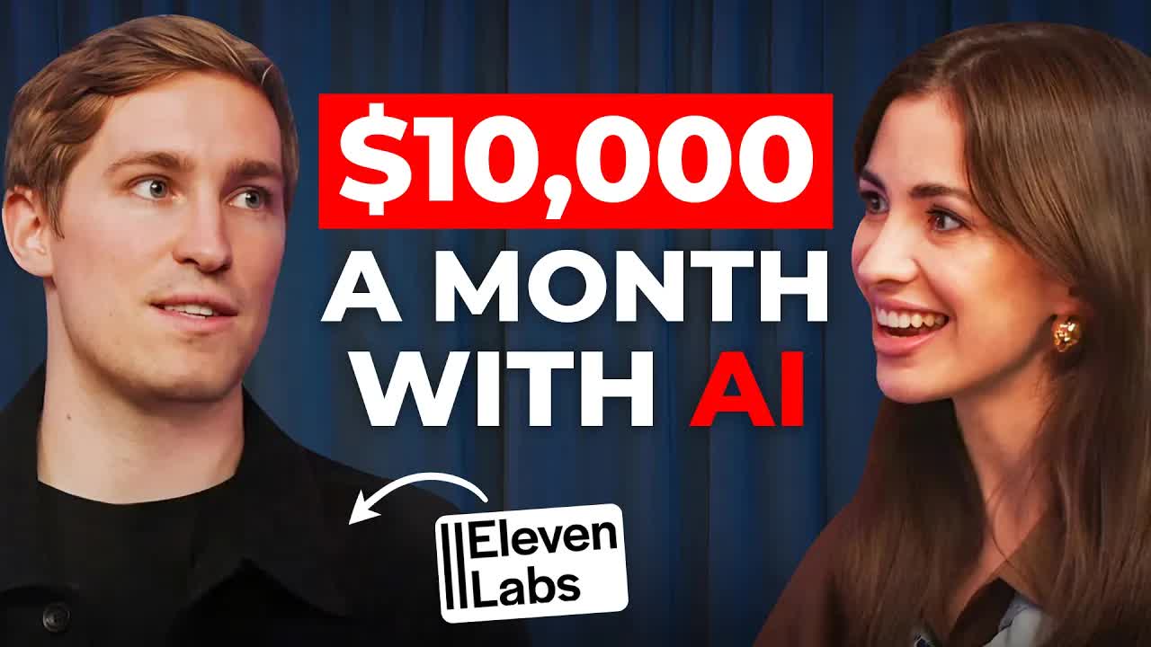 $6.6B AI CEO: How to make your first $10,000 with AI | Mati Staniszewski