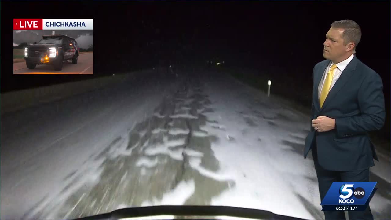 Oklahoma winter storm update: Snow already causing issues across Oklahoma