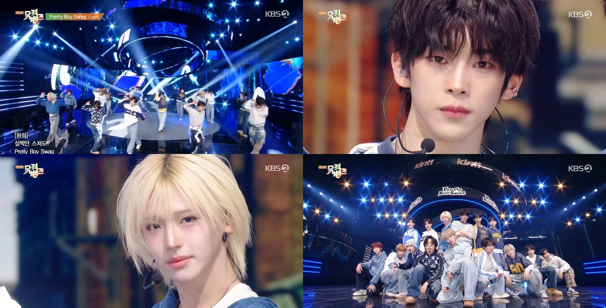 ‘Music Bank’ idntt draws admiration with ‘Pretty Boy Swag’ performance