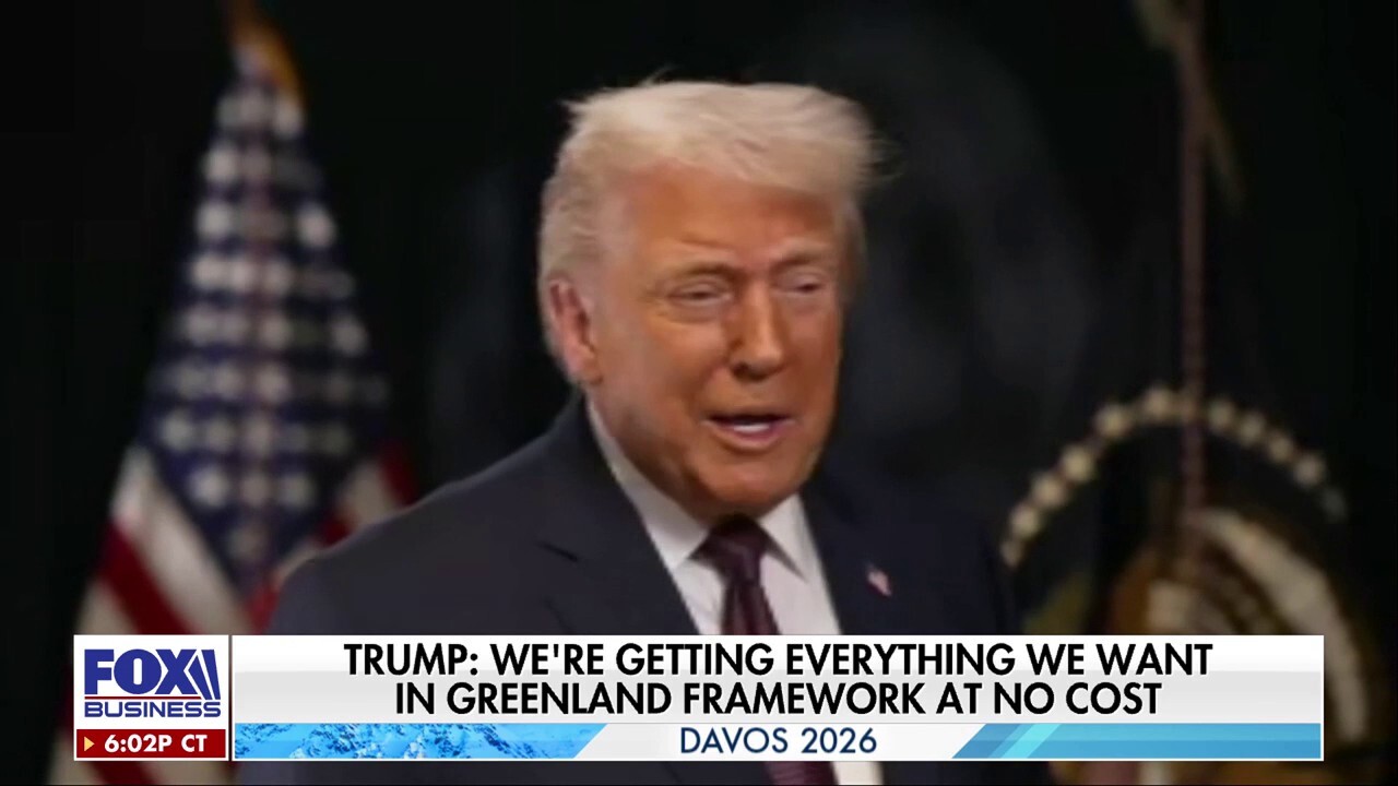 President Trump touts 'foolproof' Greenland framework: 'I'm not going ...