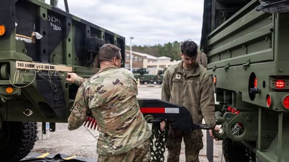 SC National Guard issues update on weekend winter weather prep
