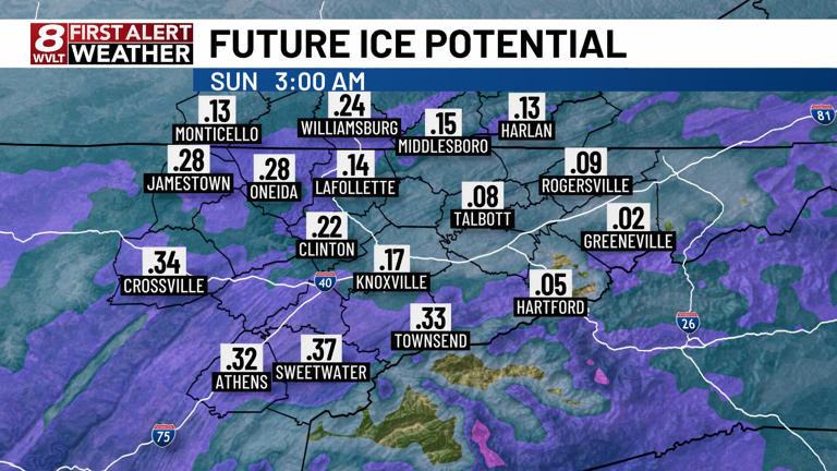 FIRST ALERT: Winter Storm Impacts snow, sleet and freezing rain for the ...