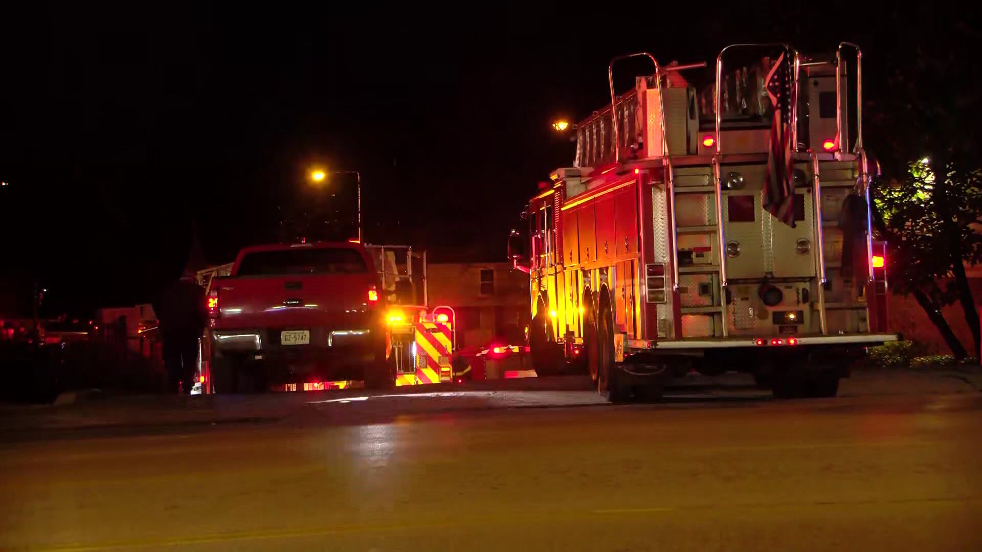 Crews battling fire at apartment building in Whitehaven