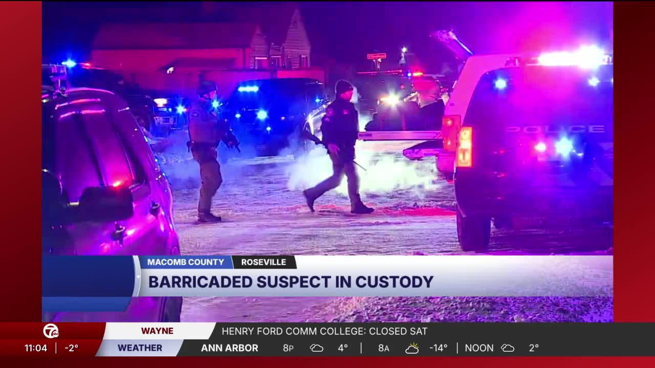 Police arrest man barricaded in Roseville home after exchanging shots ...