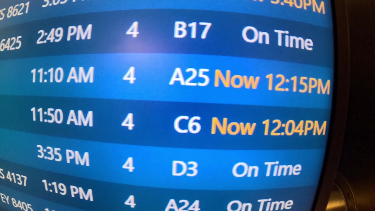 Winter weather in parts of the US affecting Sky Harbor flights