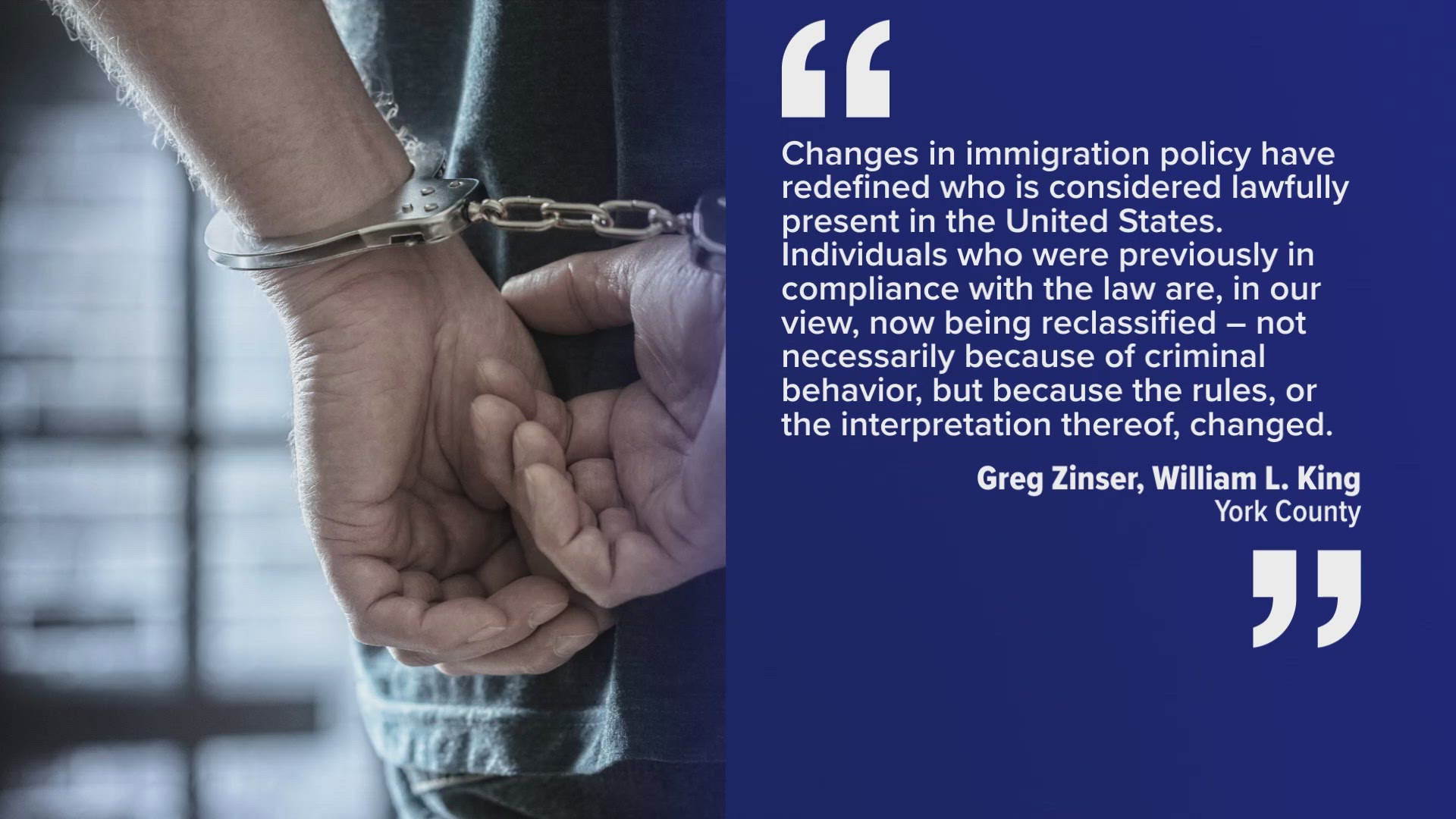 ICE detains second corrections officer, according to York County sheriff<br><br>