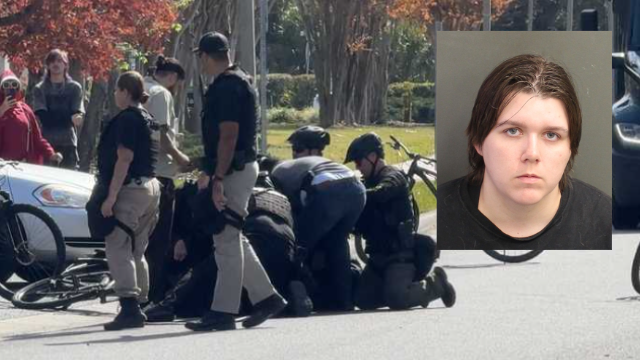 Protester arrested during rally outside ICE facility in Orlando identified