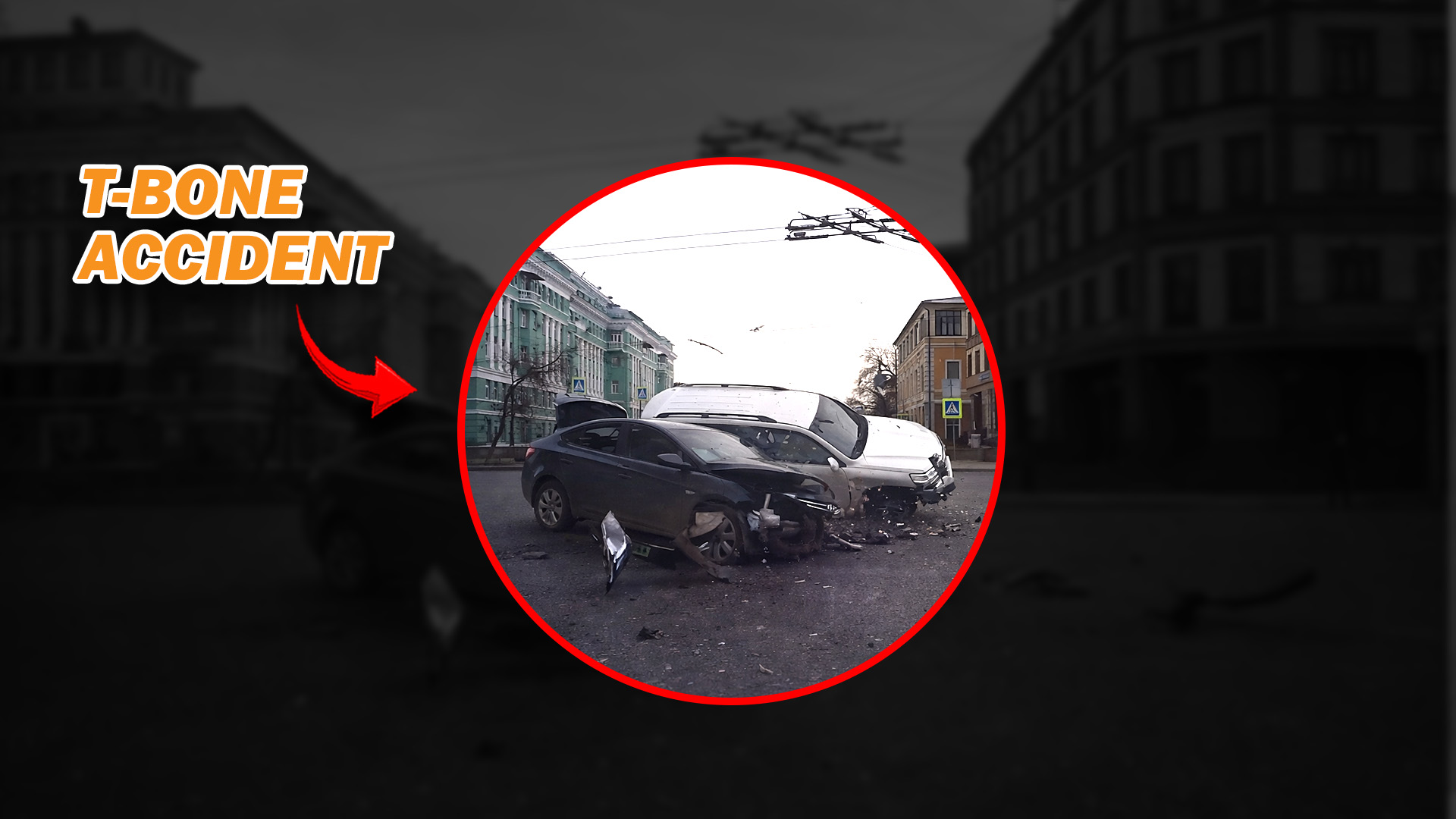 T-bone crash caught on cam