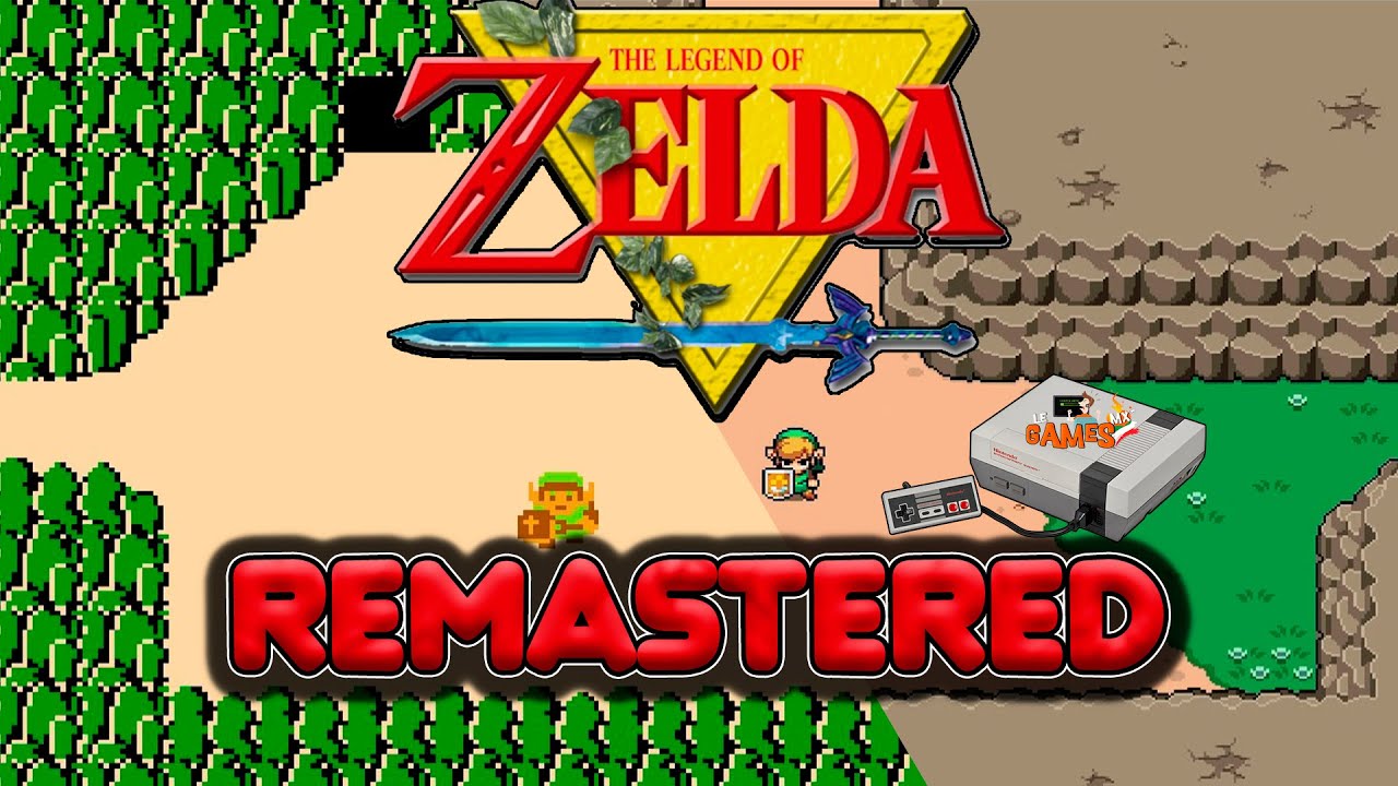 The Legend of Zelda - Remastered - Emulador MESEN - NES