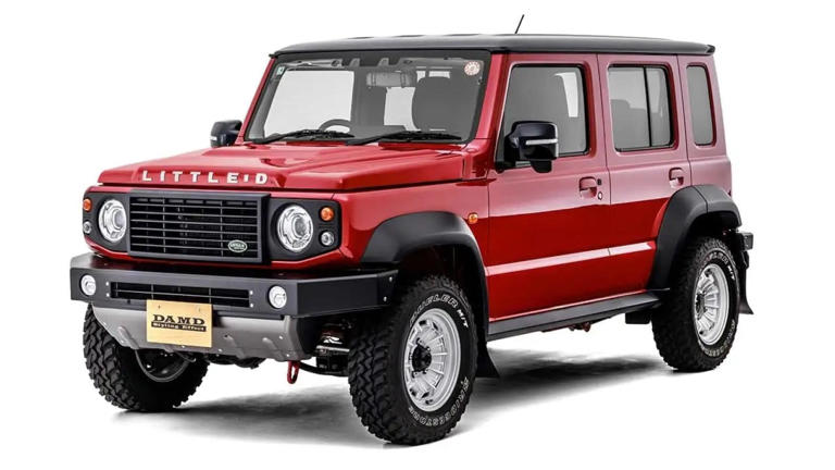 Αυτό το Suzuki Jimny έχει μεταμορφωθεί σε ένα παλιό Land Rover
