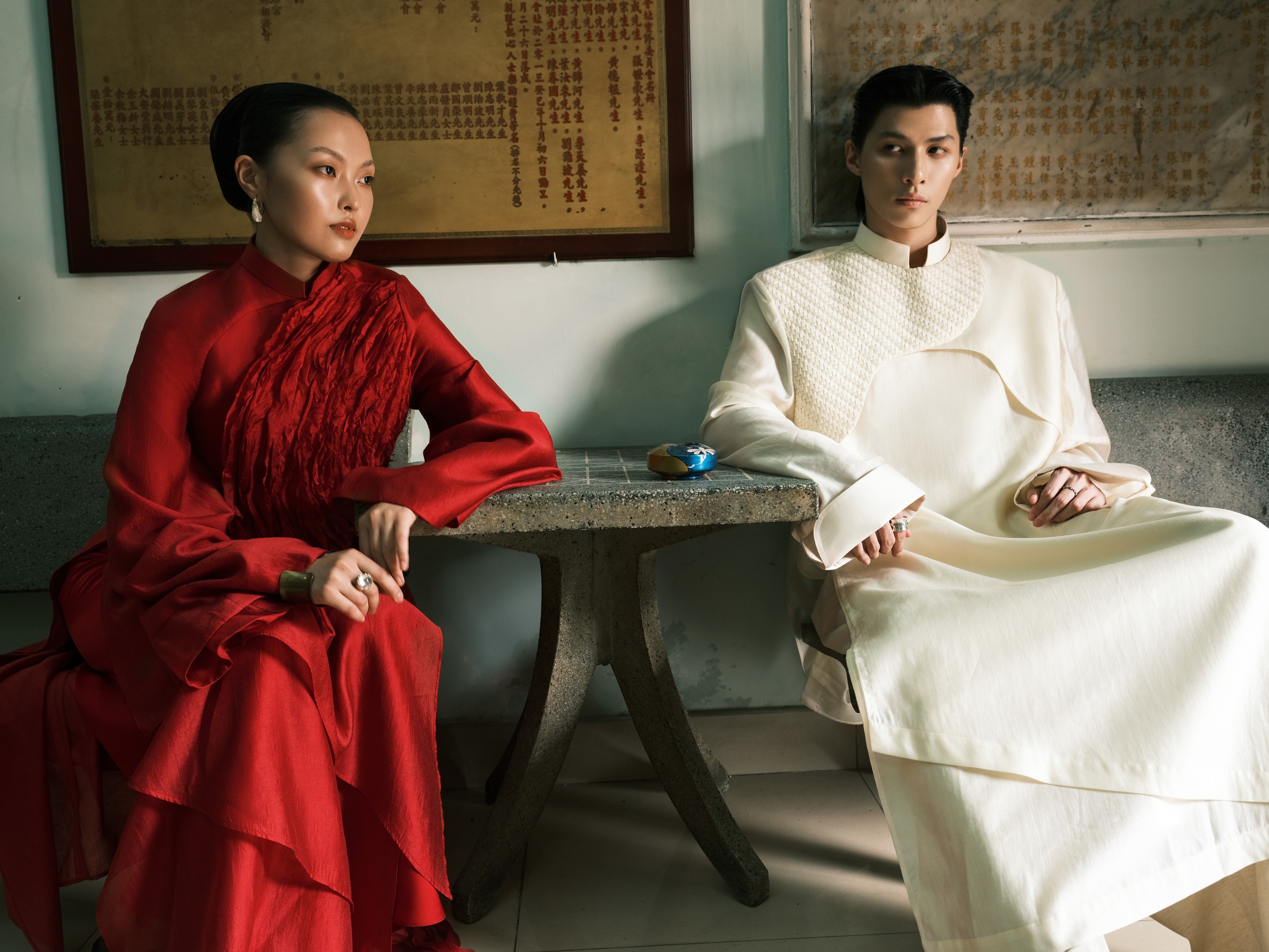 Áo dài Tô Thị của Phan Đăng Hoàng