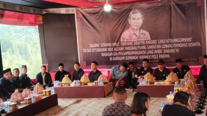 Ketua DPW Nasdem Sulsel Rusdi Masse Mappasessu duduk bareng Kaesang Pangarep di Tana Toraja Rabu (21/1/2026). (Tribunnews.com/HO/Tribun Timur)