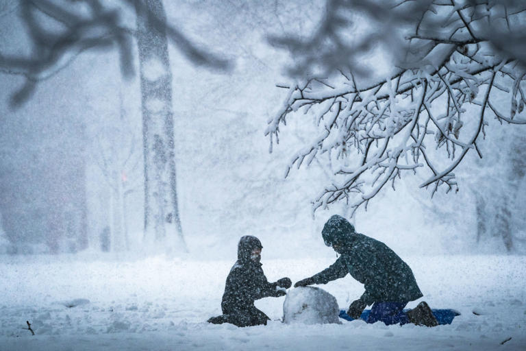Una peligrosa tormenta de nieve y hielo afectará la región de DC esta noche