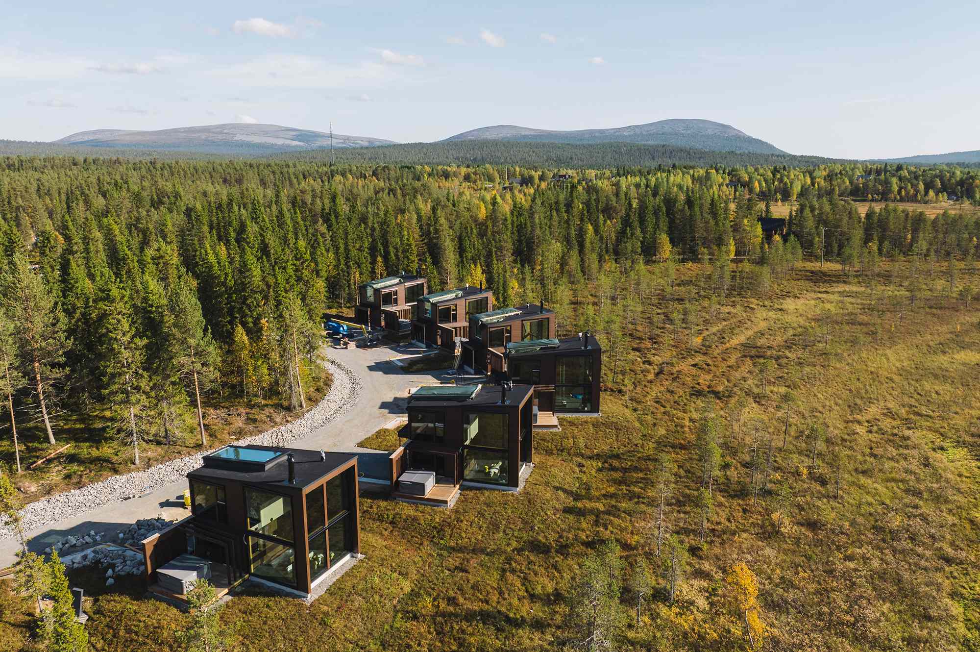 Visual Reference: A New Ranch Style Resort In Finnish Lapland Offers Reindeer