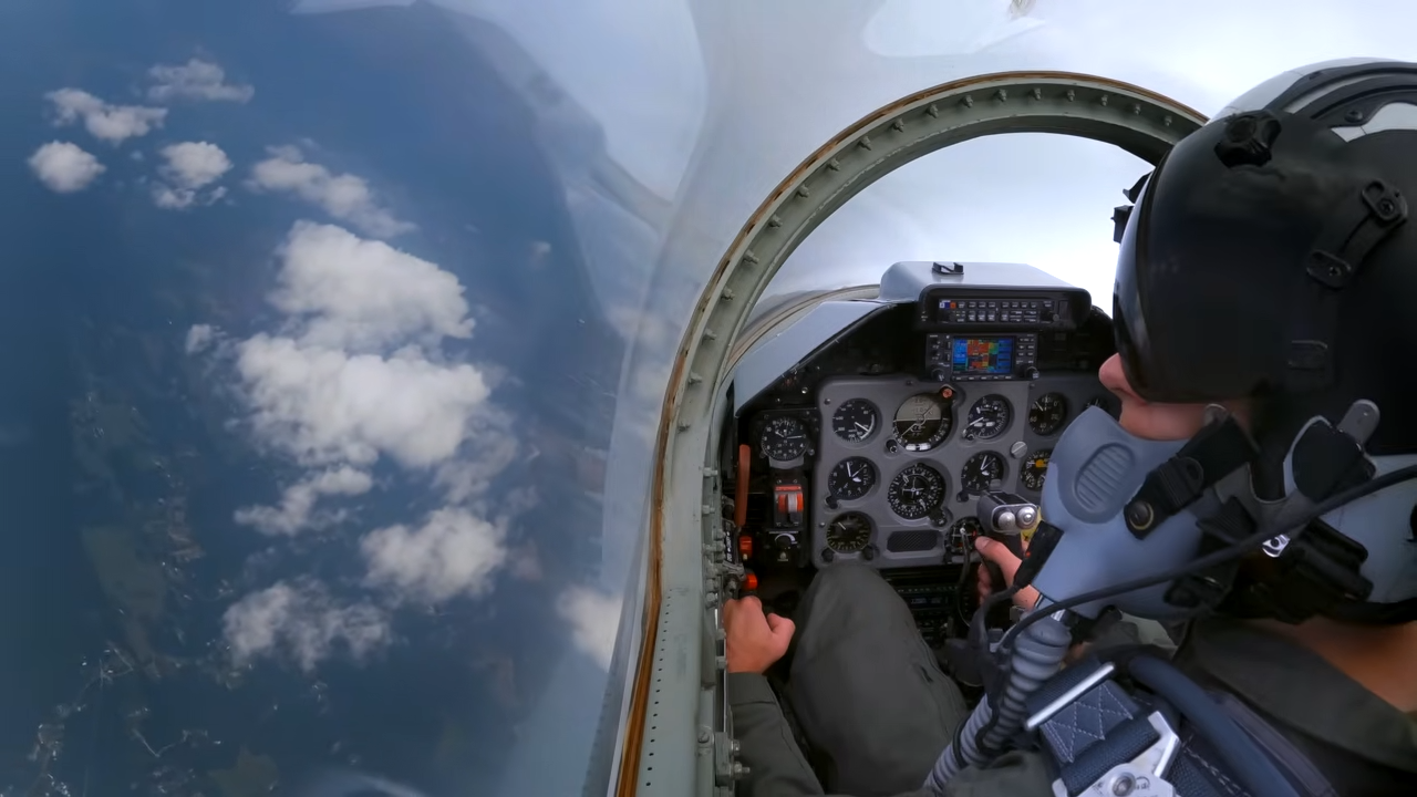 The first flight did not go as planned